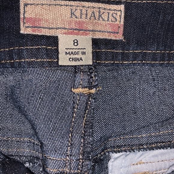 Denim skirt by Khakis size 8 - Picture 2 of 3
